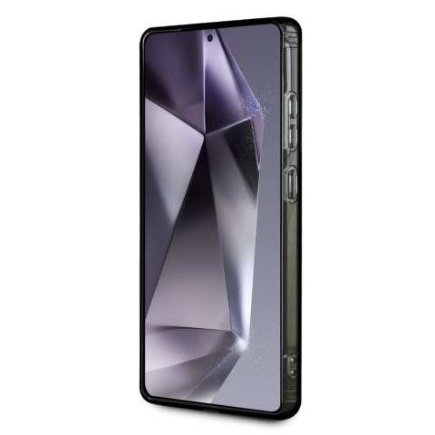 Etui Karl Lagerfeld Button Karl & Choupette Heads On KL Pattern MagSafe do Samsung Galaxy S25 Ultra czarny