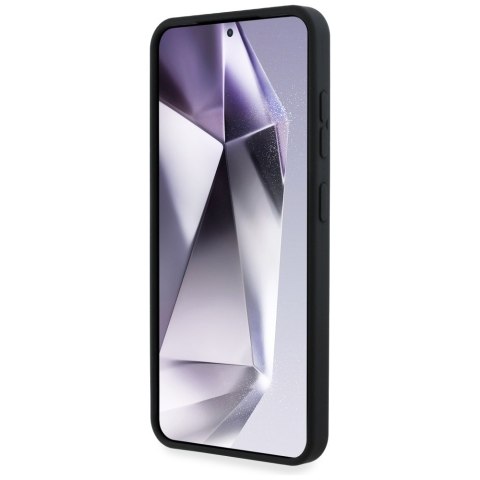 Etui Karl Lagerfeld Silicone Double Heads And Circle MagSafe do Samsung Galaxy S25+ czarny