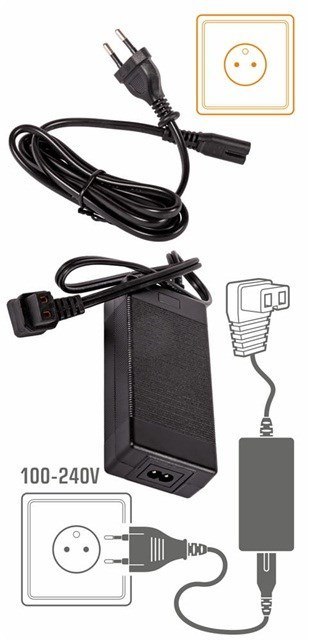 Przenośna lodówka kompresorowa Yolco GCX47, czarny