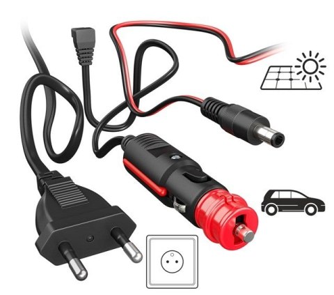 Przenośna lodówka kompresorowa Yolco GCX47, czarny