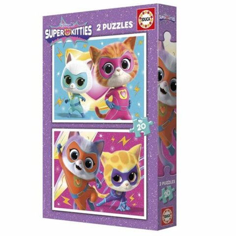 Układanka puzzle Educa Superkitties