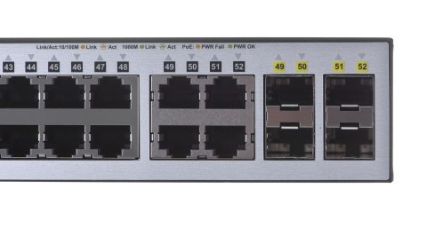 Switch D-Link DGS-1210-52MP - Zarządzany - L2 - Gigabit Ethernet (10/100/1000) - Pełny dupleks - Power over Ethernet (PoE)