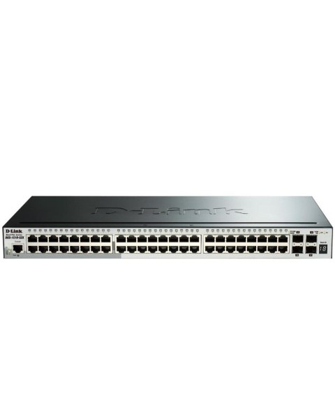 D-Link DGS 1250-52X - Przełącznik - Inteligentny - 48 x+ 4 10 Gigabit SFP+ - Przełącznik - Światłowód