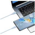 Kabel USAMS Green Series SJ714 18W 3A USB-A do USB-C 1m niebieski