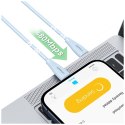 Kabel USAMS Green Series SJ716 60W USB-C do USB-C 1m niebieski