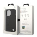 Etui BMW BMHCP14LSLLBK iPhone 14 Pro6,1" czarny/black Leather Stamp