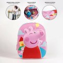 Plecak szkolny 3D Peppa Pig Różowy 25,0 x 31,0 x 10,0 cm
