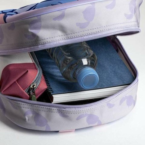 Plecak szkolny 3D Stitch Liliowy 25,0 x 31,0 x 10,0 cm