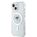 Karl Lagerfeld KLHMP15SHFCCNOT iPhone 15 / 14 / 13 6.1" transparent hardcase IML Choupette MagSafe