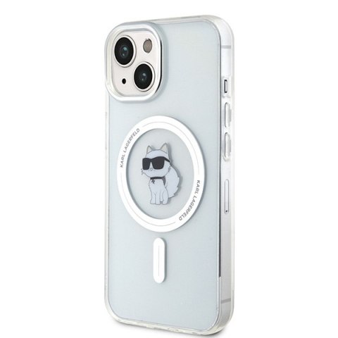 Karl Lagerfeld KLHMP15SHFCCNOT iPhone 15 / 14 / 13 6.1" transparent hardcase IML Choupette MagSafe