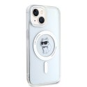 Karl Lagerfeld KLHMP15SHFCCNOT iPhone 15 / 14 / 13 6.1" transparent hardcase IML Choupette MagSafe