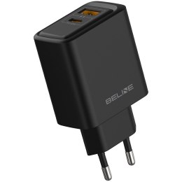Ładowarka sieciowa Beline 45W GaN USB-A/USB-C BLN2CB45 czarny