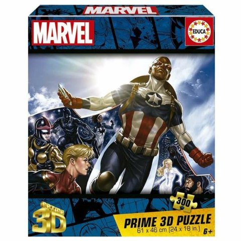 Układanka puzzle Educa Marvel 3D