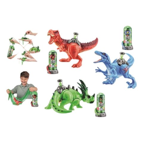 Figurki Superbohaterów Zuru Robo Alive Dino Dna