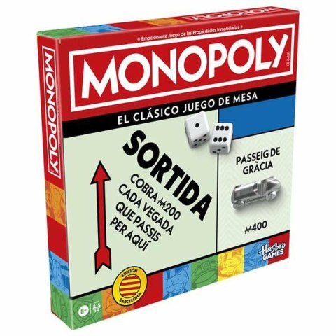 Zabawa Edukacyjna Hasbro Monopoly Barcelona