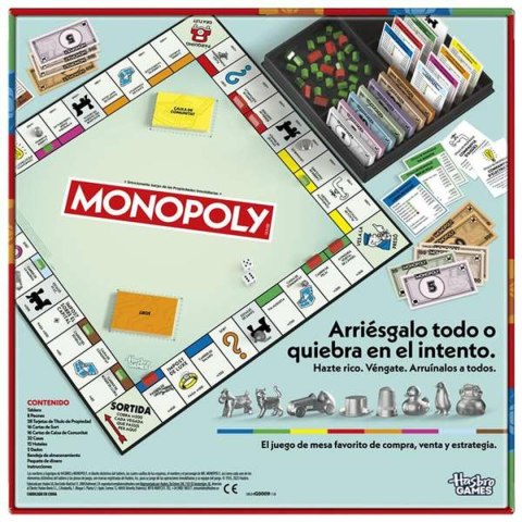 Zabawa Edukacyjna Hasbro Monopoly Barcelona