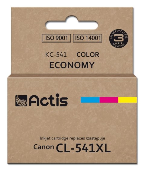 Actis KC-541 Tusz (zamiennik Canon CL-541XL; Supreme; 18 ml; niebieski, żółty, czerwony.