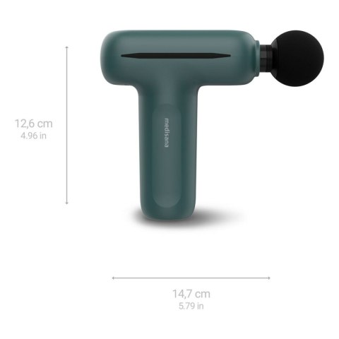 Pistolet do Masażu rozluźniający i refenerujący mięśnie Medisana 88998 Czarny Szary