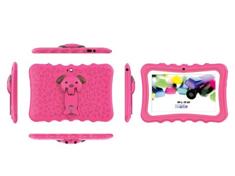 Tablet KidsTAB7 V2 4/32GB różowe etui kamera 2MP