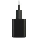 Ładowarka sieciowa Bazic Goport Velox Kit 1xUSB-C 1xUSB-A GaN 35W z kablem plecionym czarny
