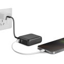 PowerBank Energea Integra Mini 35 10000mAh kabel USB-C PD35W szary