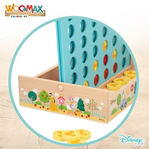 4 w Rzędzie Disney 25 x 16 x 15,5 cm (6 Sztuk) (37 Części)