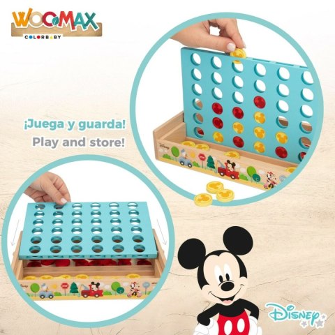 4 w Rzędzie Disney 25 x 16 x 15,5 cm (6 Sztuk) (37 Części)