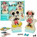 Zestaw figur Disney 11,5 x 17,5 x 1,2 cm 54 Części 4 Sztuk