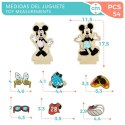 Zestaw figur Disney 11,5 x 17,5 x 1,2 cm 54 Części 4 Sztuk