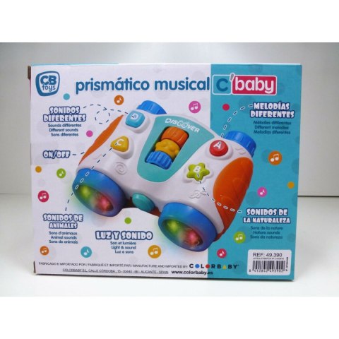 Interaktywna zabawka dla niemowląt Colorbaby Lornetki 13,5 x 6 x 10,5 cm (6 Sztuk)