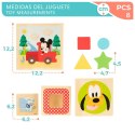 Klocki Segmentowe Disney 8 Części 4 Sztuk 12,2 x 12,2 x 12,2 cm
