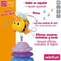 Klocki Segmentowe Winfun Pszczółka 13 x 35,5 x 13 cm 2 Sztuk