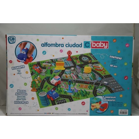 Mata do zabawy Colorbaby Miasto Plastikowy (2 Sztuk)