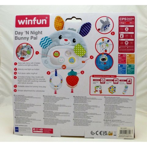 Zabawka dla dziecka Winfun Królik 25 x 35 x 2,5 cm (4 Sztuk)