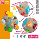 Zabawka do ciągnięcia Winfun Łoś 17 x 17 x 7,5 cm (6 Sztuk)