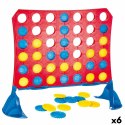 4 w Rzędzie CB Games 31,5 x 26 x 13 cm (42 Części) (6 Sztuk)