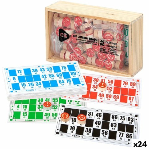 Bingo CB Games Drewno Papier Plastikowy (24 Sztuk)
