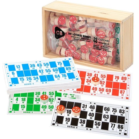 Bingo CB Games Drewno Papier Plastikowy (24 Sztuk)