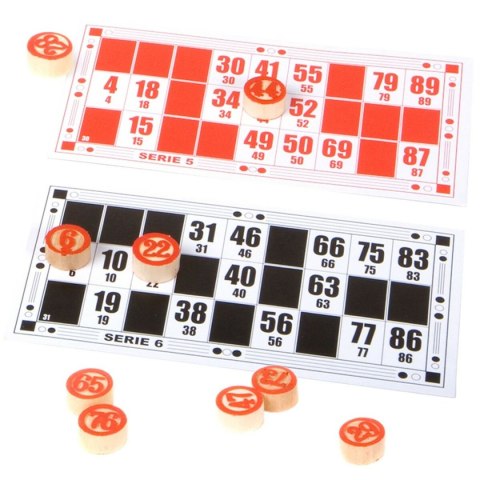 Bingo CB Games Drewno Papier Plastikowy (24 Sztuk)