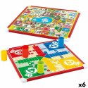Deska Parcheesi CB Games 32 x 32 x 1 cm (25 Części) (6 Sztuk)