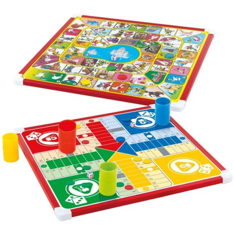 Deska Parcheesi CB Games 32 x 32 x 1 cm (25 Części) (6 Sztuk)