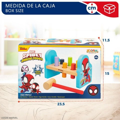 Gra Zręcznościowa Spidey 8 Części 21,5 x 14 x 10,5 cm (6 Sztuk)