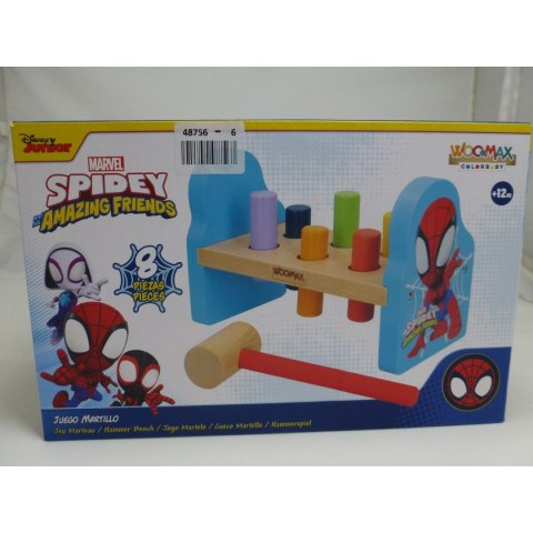 Gra Zręcznościowa Spidey 8 Części 21,5 x 14 x 10,5 cm (6 Sztuk)