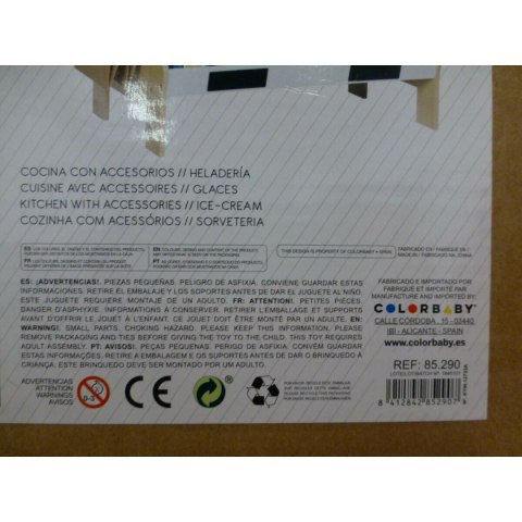 Kuchnia zabawka Play & Learn 60 x 109 x 40 cm