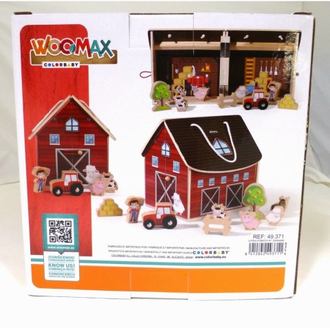 Playset Woomax Farma 9 Części 4 Sztuk 19 x 18 x 19 cm