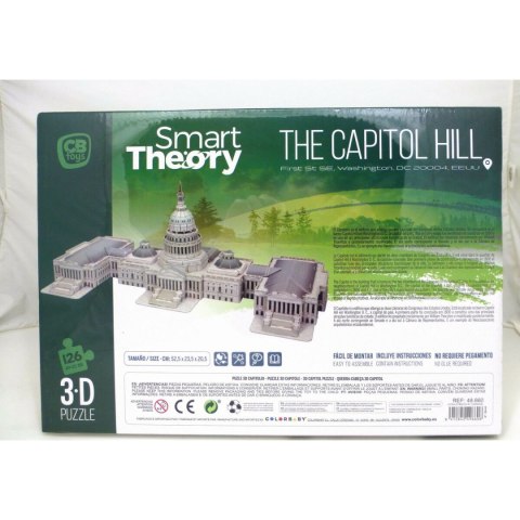 Puzzle 3D Colorbaby Capitolio 126 Części 52,5 x 20,5 x 23,5 cm (6 Sztuk)