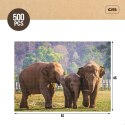 Układanka puzzle Colorbaby Elephant 500 Części 6 Sztuk 61 x 46 x 0,1 cm