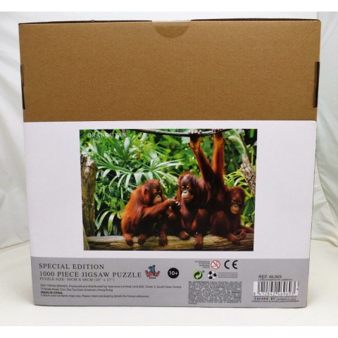 Układanka puzzle Colorbaby Orangutan 6 Sztuk 68 x 50 x 0,1 cm