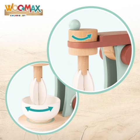 Zabawkowy mikser Woomax 10 x 18 x 17 cm (6 Sztuk)