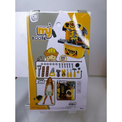 Zestaw Narzędzi Colorbaby My Tools Z kółkami 2 Sztuk